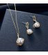 SET485 - Pearl bridal jewelry Set